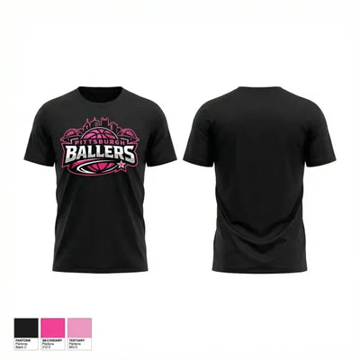 Pittsburgh Ballers 23897996 Short Sleeve Performance Shirt - 2