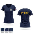 Minnesota State Patrol Women's Short Sleeve V-neck Shirt - 1