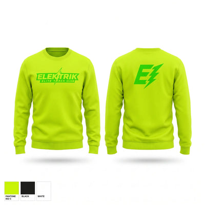 ELEKTRIK ELITE TRACK CLUB Crew Neck Sweatshirt - 2