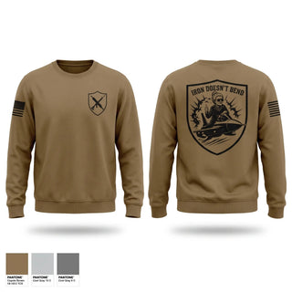 Crew Neck Sweatshirt, Operation Iron Grandma, Army, Teamtime, Team time, sublimation, custom sports apparel, team uniforms, spirit wear, spiritwear, sports uniforms, custom shirts, team store, custom team store, fundraiser sports, apparel fundraiser