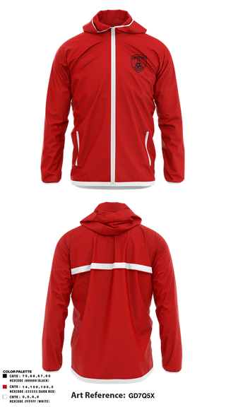 Windbreaker, Freeport FC, Men's Soccer, Teamtime, Team time, sublimation, custom sports apparel, team uniforms, spirit wear, spiritwear, sports uniforms, custom shirts, team store, custom team store, fundraiser sports, apparel fundraiser