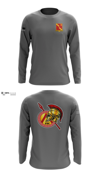 Long Sleeve Performance Shirt, 135th FSC, Army, Teamtime, Team time, sublimation, custom sports apparel, team uniforms, spirit wear, spiritwear, sports uniforms, custom shirts, team store, custom team store, fundraiser sports, apparel fundraiser