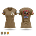 Lorain County Technical Rescue Response Team Women's Short Sleeve V-neck Shirt - 1