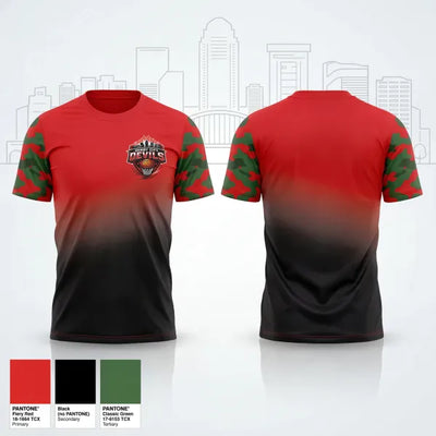 Derby City Devils 75133271 Old School Cotton Feel Shirt - 1