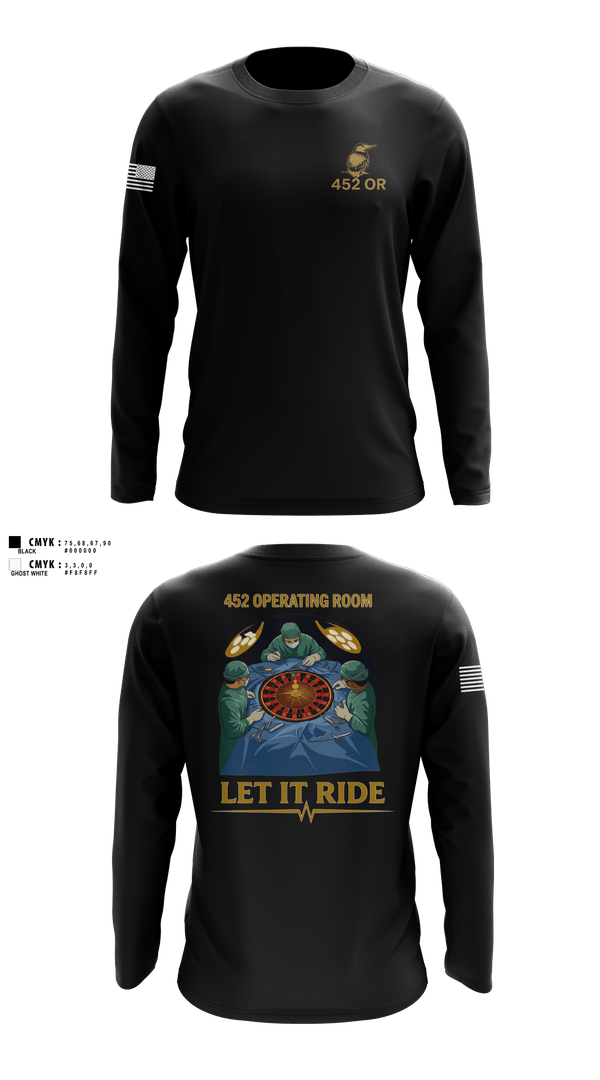Long Sleeve Performance Shirt, 452 MED DET, Army, Teamtime, Team time, sublimation, custom sports apparel, team uniforms, spirit wear, spiritwear, sports uniforms, custom shirts, team store, custom team store, fundraiser sports, apparel fundraiser