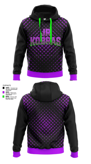 Hoodie, JR Kobras, Softball, Teamtime, Team time, sublimation, custom sports apparel, team uniforms, spirit wear, spiritwear, sports uniforms, custom shirts, team store, custom team store, fundraiser sports, apparel fundraiser