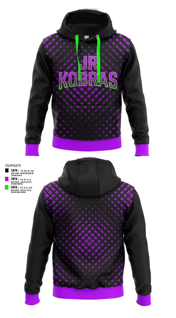 Hoodie, JR Kobras, Softball, Teamtime, Team time, sublimation, custom sports apparel, team uniforms, spirit wear, spiritwear, sports uniforms, custom shirts, team store, custom team store, fundraiser sports, apparel fundraiser