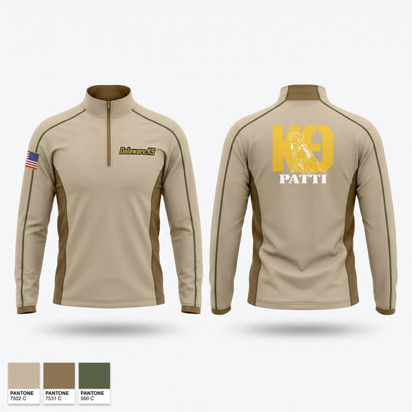 Windbreaker, University of Delaware Police Department-K9 Patti, Police, Teamtime, Team time, sublimation, custom sports apparel, team uniforms, spirit wear, spiritwear, sports uniforms, custom shirts, team store, custom team store, fundraiser sports, apparel fundraiser