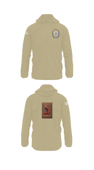 Windbreaker, Uss Carter Hall, , Teamtime, Team time, sublimation, custom sports apparel, team uniforms, spirit wear, spiritwear, sports uniforms, custom shirts, team store, custom team store, fundraiser sports, apparel fundraiser