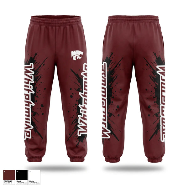 Sweatpants, Whitehouse Wildcats, , Teamtime, Team time, sublimation, custom sports apparel, team uniforms, spirit wear, spiritwear, sports uniforms, custom shirts, team store, custom team store, fundraiser sports, apparel fundraiser