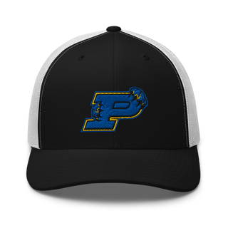 Parlier High School Basketball Retro Trucker Hat | Yupoong 6606