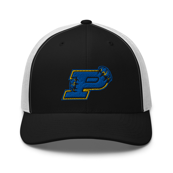 Parlier High School Basketball Retro Trucker Hat | Yupoong 6606