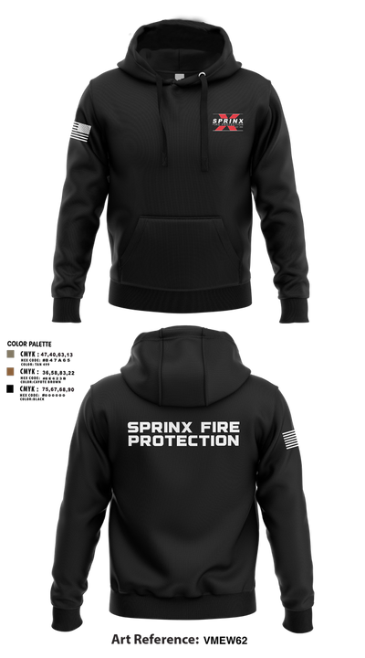 SPRINX FIRE PROTECTION 22334846 Hoodie - 6