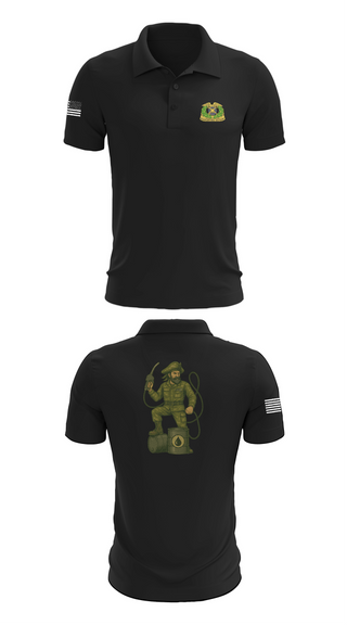 Short Sleeve Performance Polo, 877th Quartermaster Company, Army, Teamtime, Team time, sublimation, custom sports apparel, team uniforms, spirit wear, spiritwear, sports uniforms, custom shirts, team store, custom team store, fundraiser sports, apparel fundraiser