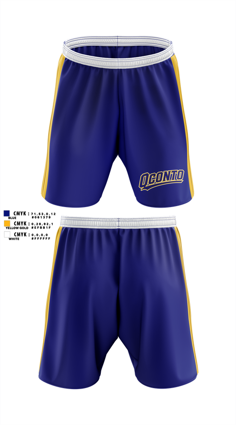 Athletic Shorts With Pockets, Oconto Baseball, Baseball, Teamtime, Team time, sublimation, custom sports apparel, team uniforms, spirit wear, spiritwear, sports uniforms, custom shirts, team store, custom team store, fundraiser sports, apparel fundraiser
