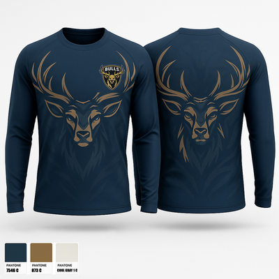 BULLS 1630364 Long Sleeve Performance Shirt 1