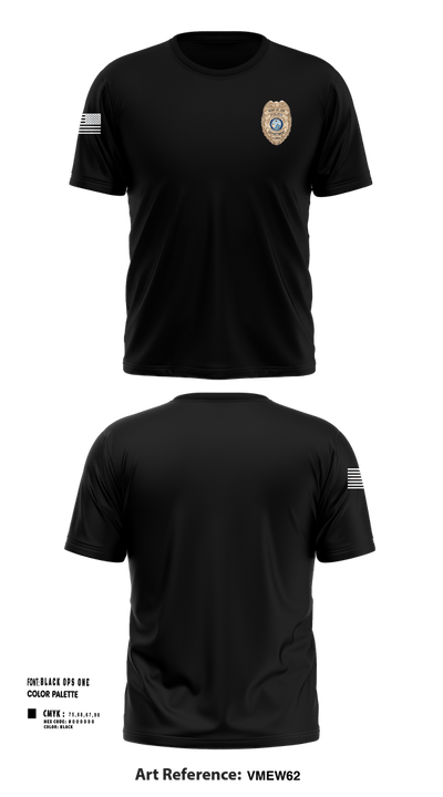 Port St. Joe Police Department 39713109 Short Sleeve Performance Shirt - 1
