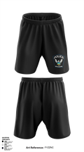 Walbridge Police Department Athletic Shorts With Pockets - 5