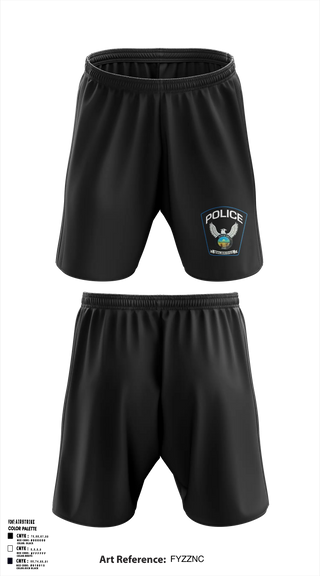 Athletic Shorts With Pockets, Walbridge Police Department, Police, Teamtime, Team time, sublimation, custom sports apparel, team uniforms, spirit wear, spiritwear, sports uniforms, custom shirts, team store, custom team store, fundraiser sports, apparel fundraiser