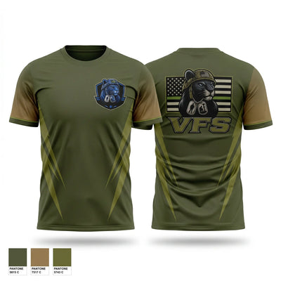 Veteran Fight Sports Soft Poly Tee Cotton Like Feel - 1