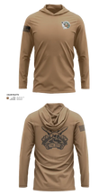 USS Illinois (SSN 786) 55868909 Long Sleeve Performance Shirt with hood - 22