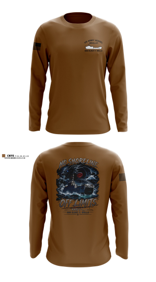 Long Sleeve Performance Shirt, MSV(L) 01, Army, Teamtime, Team time, sublimation, custom sports apparel, team uniforms, spirit wear, spiritwear, sports uniforms, custom shirts, team store, custom team store, fundraiser sports, apparel fundraiser