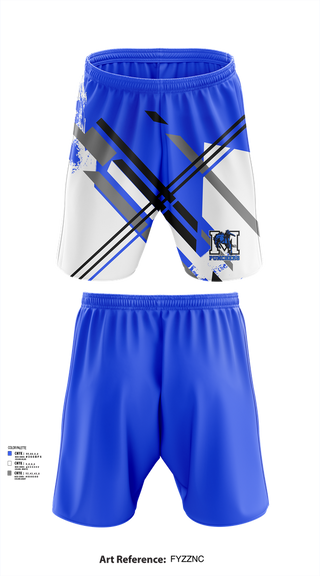 Athletic Shorts With Pockets, Mifflin Punchers Band, Spirit Store, Teamtime, Team time, sublimation, custom sports apparel, team uniforms, spirit wear, spiritwear, sports uniforms, custom shirts, team store, custom team store, fundraiser sports, apparel fundraiser