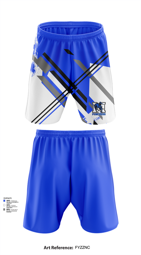 Athletic Shorts With Pockets, Mifflin Punchers Band, Spirit Store, Teamtime, Team time, sublimation, custom sports apparel, team uniforms, spirit wear, spiritwear, sports uniforms, custom shirts, team store, custom team store, fundraiser sports, apparel fundraiser