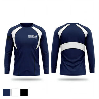 Long Sleeve Performance Shirt, Hickman Fire and Rescue, Fire Department, Teamtime, Team time, sublimation, custom sports apparel, team uniforms, spirit wear, spiritwear, sports uniforms, custom shirts, team store, custom team store, fundraiser sports, apparel fundraiser