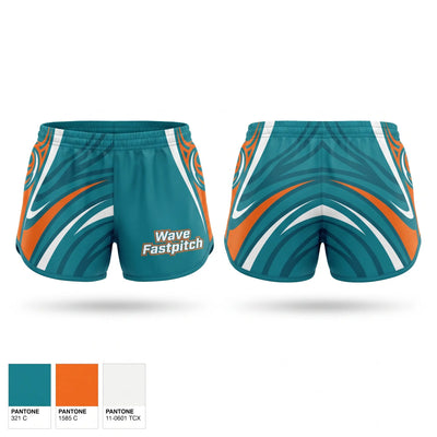 Wave Fastpitch Women's Shorts - 1