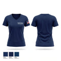Sawkill Volunteer Fire Department Women's Short Sleeve V-neck Shirt - 1