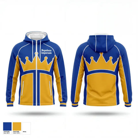 Windbreaker, Napoleon Imperials, Wrestling, Teamtime, Team time, sublimation, custom sports apparel, team uniforms, spirit wear, spiritwear, sports uniforms, custom shirts, team store, custom team store, fundraiser sports, apparel fundraiser