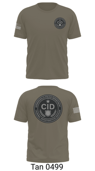 Short Sleeve Performance Shirt, Kernersville Police Department Criminal Investigative Division, Police, Teamtime, Team time, sublimation, custom sports apparel, team uniforms, spirit wear, spiritwear, sports uniforms, custom shirts, team store, custom team store, fundraiser sports, apparel fundraiser