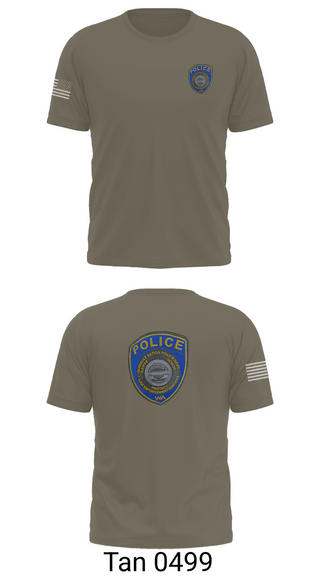 Short Sleeve Performance Shirt, Quinault Police, Police, Teamtime, Team time, sublimation, custom sports apparel, team uniforms, spirit wear, spiritwear, sports uniforms, custom shirts, team store, custom team store, fundraiser sports, apparel fundraiser