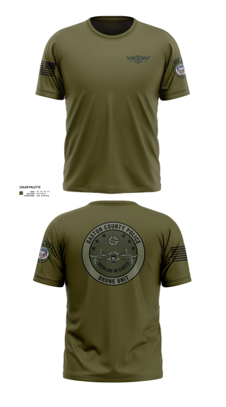 Old School Cotton Feel Shirt, Drone Unit, Police, Teamtime, Team time, sublimation, custom sports apparel, team uniforms, spirit wear, spiritwear, sports uniforms, custom shirts, team store, custom team store, fundraiser sports, apparel fundraiser