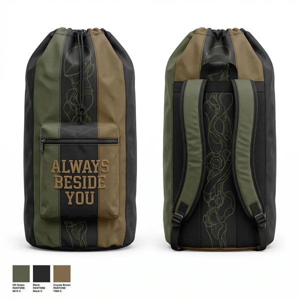Gear Bag, Always beside you, EMS/EMT, Teamtime, Team time, sublimation, custom sports apparel, team uniforms, spirit wear, spiritwear, sports uniforms, custom shirts, team store, custom team store, fundraiser sports, apparel fundraiser