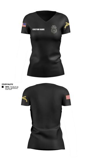 Womens Short Sleeve Vneck Shirt, 13th MDBFort Jackson LEA, Army, Teamtime, Team time, sublimation, custom sports apparel, team uniforms, spirit wear, spiritwear, sports uniforms, custom shirts, team store, custom team store, fundraiser sports, apparel fundraiser