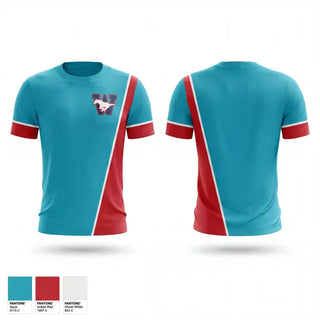 Short Sleeve Performance Shirt, Tulare Mustangs, Swimming, Teamtime, Team time, sublimation, custom sports apparel, team uniforms, spirit wear, spiritwear, sports uniforms, custom shirts, team store, custom team store, fundraiser sports, apparel fundraiser
