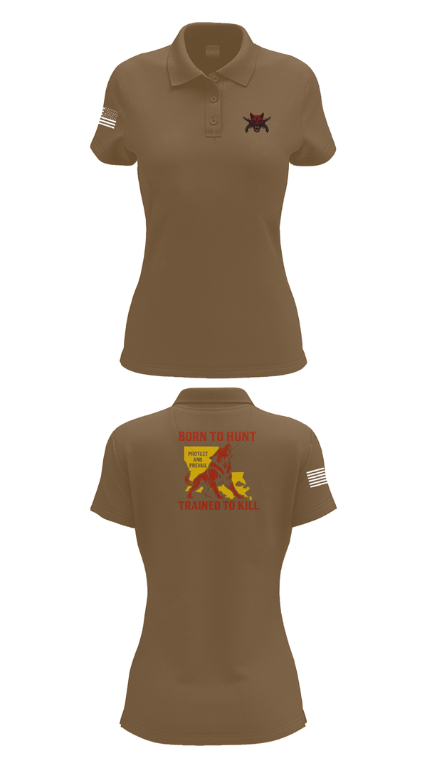 Womens Short Sleeve Performance Polo, 239th Military Police Company, , Teamtime, Team time, sublimation, custom sports apparel, team uniforms, spirit wear, spiritwear, sports uniforms, custom shirts, team store, custom team store, fundraiser sports, apparel fundraiser