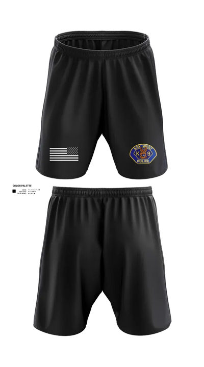 Key West Police K-9 Unit 18977631 Athletic Shorts With Pockets - 21