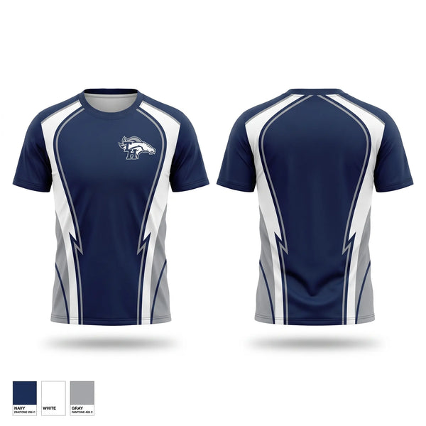 Short Sleeve Performance Shirt, Mustangs, , Teamtime, Team time, sublimation, custom sports apparel, team uniforms, spirit wear, spiritwear, sports uniforms, custom shirts, team store, custom team store, fundraiser sports, apparel fundraiser