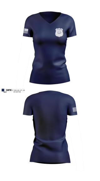 Womens Short Sleeve Vneck Shirt, Philadelphia police, Police, Teamtime, Team time, sublimation, custom sports apparel, team uniforms, spirit wear, spiritwear, sports uniforms, custom shirts, team store, custom team store, fundraiser sports, apparel fundraiser