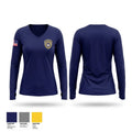 SUSD PD Women's Long Sleeve V-neck Shirt - 1