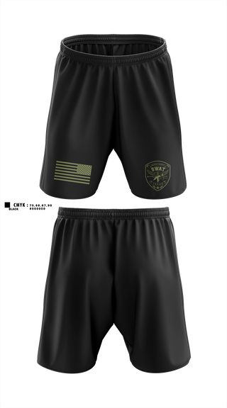Athletic Shorts With Pockets, BOSQUE REGIONAL SWAT TEAM, Police, Teamtime, Team time, sublimation, custom sports apparel, team uniforms, spirit wear, spiritwear, sports uniforms, custom shirts, team store, custom team store, fundraiser sports, apparel fundraiser