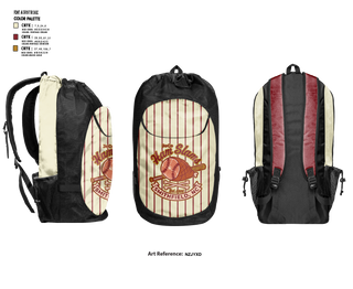 Gear Bag, JoCo Ham Slams, Softball, Teamtime, Team time, sublimation, custom sports apparel, team uniforms, spirit wear, spiritwear, sports uniforms, custom shirts, team store, custom team store, fundraiser sports, apparel fundraiser