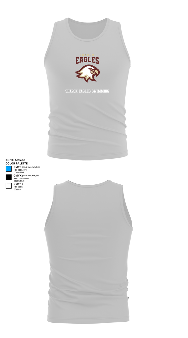 Tank Top, Sharon Eagles Swimming, Swimming, Teamtime, Team time, sublimation, custom sports apparel, team uniforms, spirit wear, spiritwear, sports uniforms, custom shirts, team store, custom team store, fundraiser sports, apparel fundraiser
