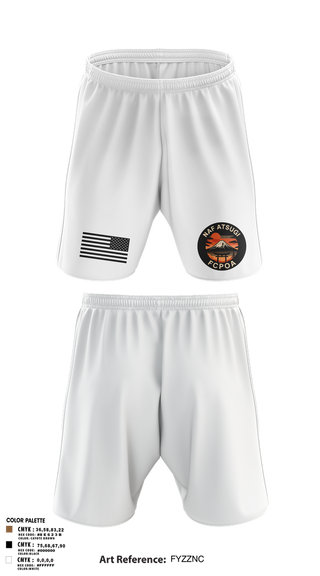 Athletic Shorts With Pockets, NAF ATSUGI FCPOA, Navy, Teamtime, Team time, sublimation, custom sports apparel, team uniforms, spirit wear, spiritwear, sports uniforms, custom shirts, team store, custom team store, fundraiser sports, apparel fundraiser
