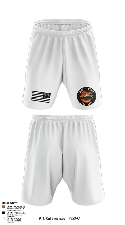 NAF ATSUGI FCPOA 70401455 Athletic Shorts With Pockets - 2