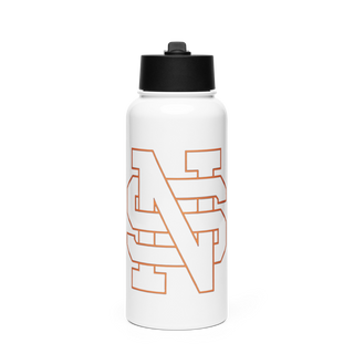 Spartans 84124890 Stainless Steel Water Bottle with a Straw Lid