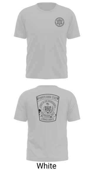 Short Sleeve Performance Shirt, Pennsylvania State Constable, Police, Teamtime, Team time, sublimation, custom sports apparel, team uniforms, spirit wear, spiritwear, sports uniforms, custom shirts, team store, custom team store, fundraiser sports, apparel fundraiser